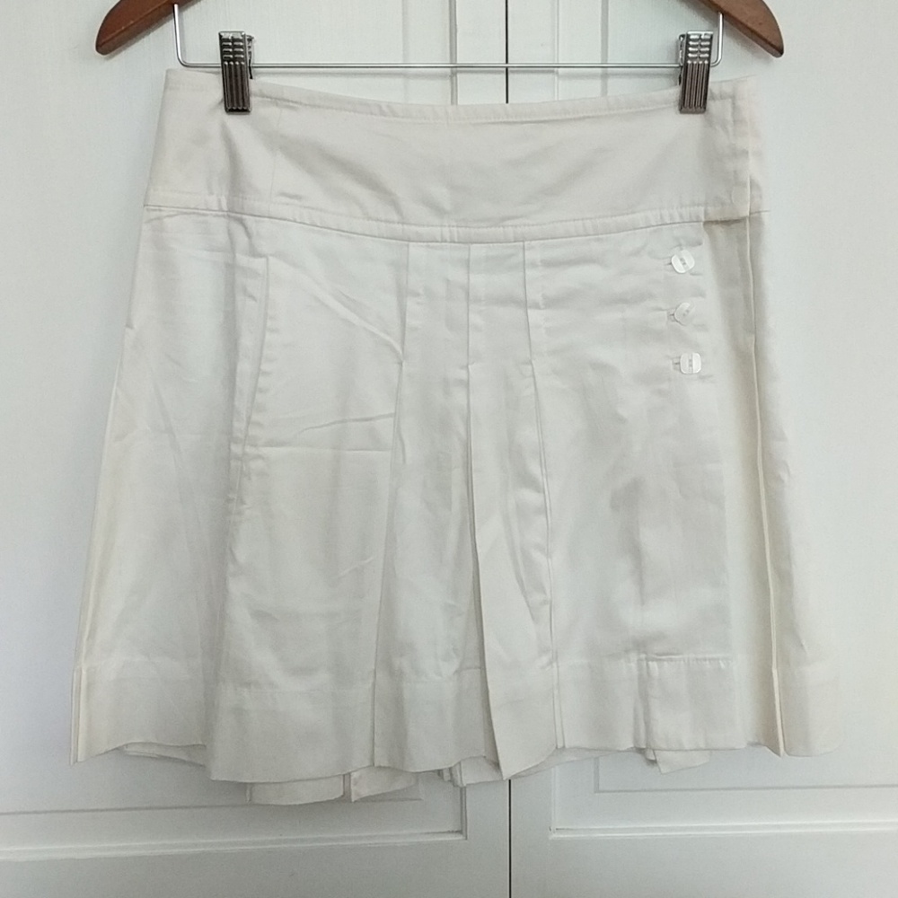Maeve Pleated Wrap Skirt